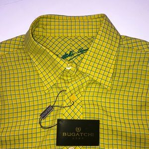 Bugatchi Men’s Button-Down Shirt, M, NWT